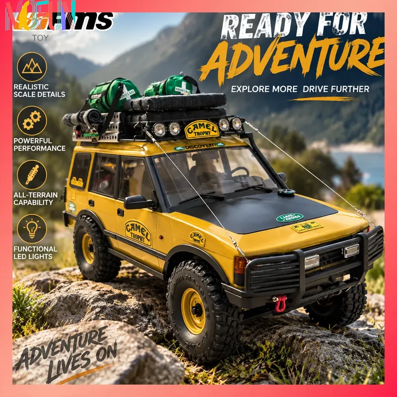 Rc Hobby Land - FCX10 1/10 Maßstab Camel Trophy Edition