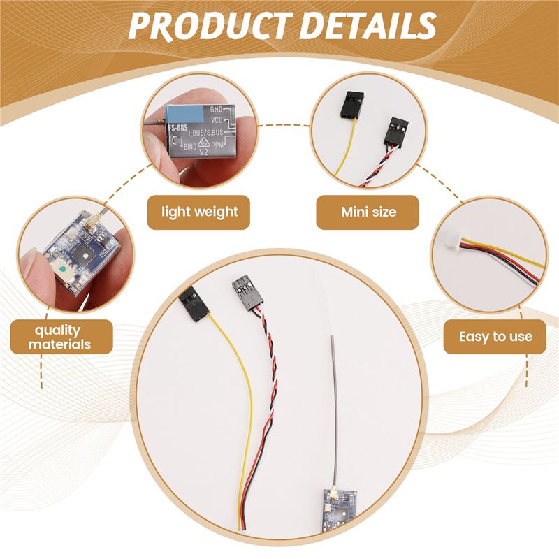 B78B-Für FS-A8S 2,4G 8CH Mini- – Receiver Sbus 8Ch Bewertung und Preis