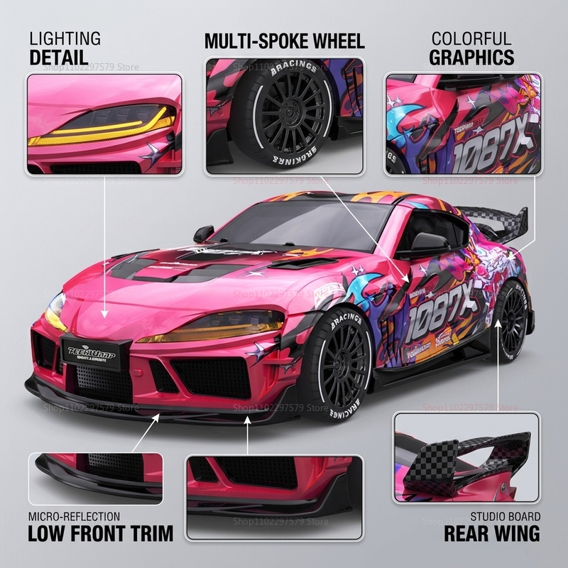 1:43 Maßstab 20KM/H RC Drift A – Rc Hobby Toucan Bewertung und Preis